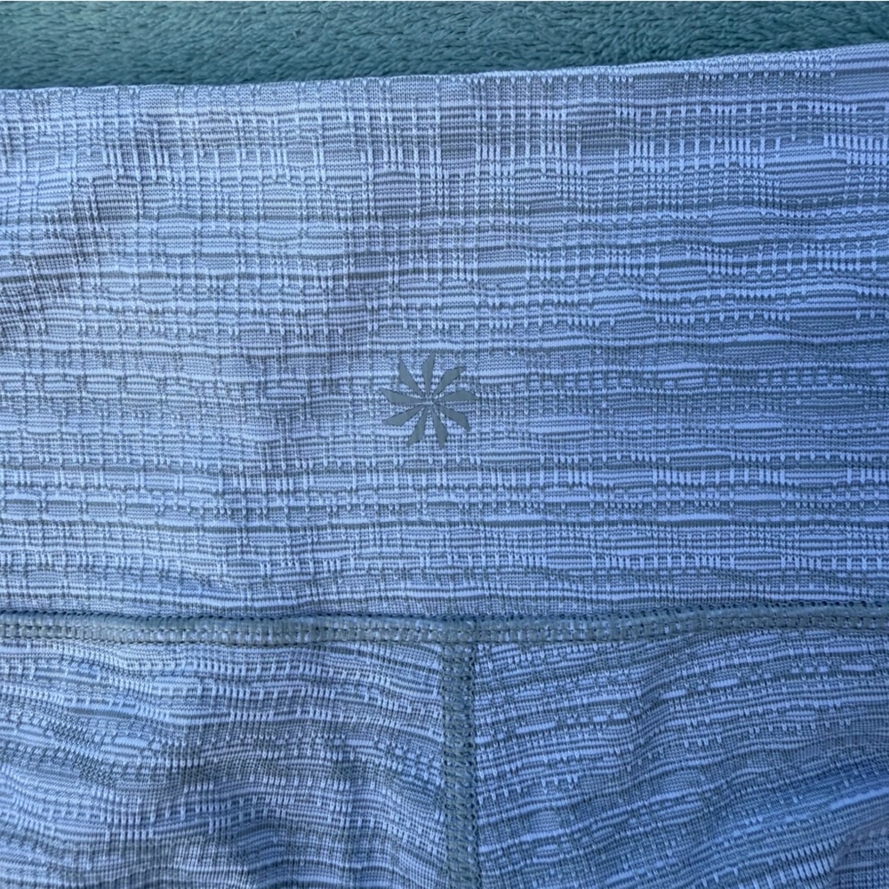 Athleta high rise jacquard chaturanga leggings - Picture 5 of 7